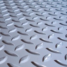 Лист нержавеющий рифленый г/к чечевица 03Х22Н6М2 2,5 мм ГОСТ 8568-77