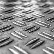 Лист нержавеющий рифленый г/к дуэт AISI 444 3 мм